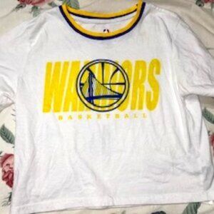 Warriors crop top